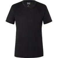 Super.natural Sierra140 V Neck Short Sleeve T-shirt Noir 2XL Homme