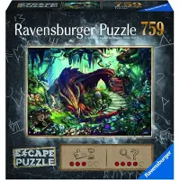 Ravensburger Puzzle Escape Dans La Grotte Du Dragon - - 759 Pieces - Pour Adultes Et Enfants Des 12 Ans