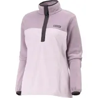 Columbia Benton Springs Ii Snap Half Zip Fleece Violet L Femme