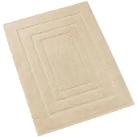 De Witte Lietaer Tapis de Bain - - 75 X 50 cm - Coton Beige