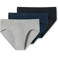 Schiesser Slip bleu marine / gris / noir