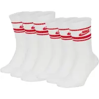 Nike Chaussettes de sport rouge / blanc