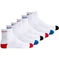 Champion Chaussettes bleu foncé / rouge foncé / noir / blanc