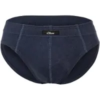 s.Oliver Slip bleu marine / rouge