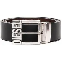 Diesel Ceinture brun foncé / noir