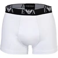 Emporio Armani pour homme. EM000259_AF14131 Lot de 3 caleçons blancs décontractés (XL), Homewear, Coton