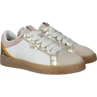 Tamaris Baskets basses beige / marron / or / blanc