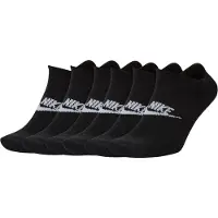 Nike Chaussettes de sport gris clair / noir