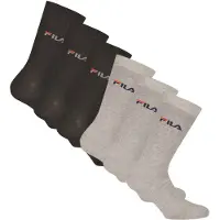 FILA Chaussettes bleu foncé / gris / rouge / noir