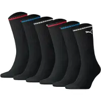 Puma Chaussettes de sport bleu / rouge / noir / blanc