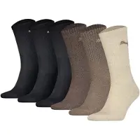 Puma Chaussettes marron / noir / blanc