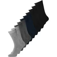 Jack & Jones Chaussettes 'JACJens' bleu marine / gris / gris foncé / noir