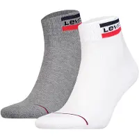 Levi's Chaussettes unisexe Chaussettes Paquet de 2 femme - Multicolore - 39 / 42