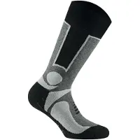 Rohner Chaussettes de sport gris / noir