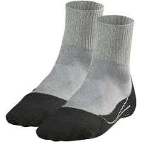 Falke Chaussettes de sport gris clair / noir