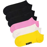 Happy socks Chaussettes beige / jaune foncé / rose / noir