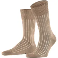 Falke Chaussettes marron / blanc