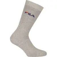 FILA Chaussettes beige / bleu foncé / rouge