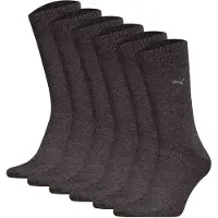 Puma Chaussettes gris / noir chiné