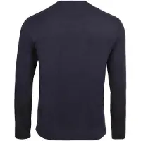 Armani Exchange pour homme. XM000364AF12308UB101 T-shirt manches longues marine (L), Casuel, Coton, Manche longue