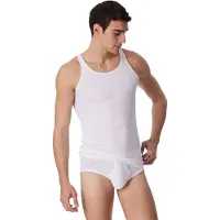 Schiesser Maillot de corps blanc