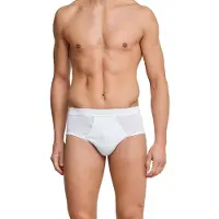 Schiesser Slip 'Essentials' noir / blanc