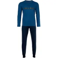 Sanetta Pyjama bleu / jaune / noir