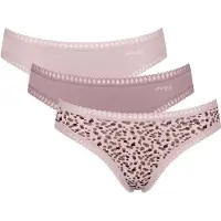 Sloggi Slip 'Go Crush' poudre / rose ancienne / noir