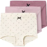 Name it Sous-vêtements crème / violet / violet foncé