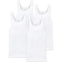 Schiesser Maillot de corps blanc