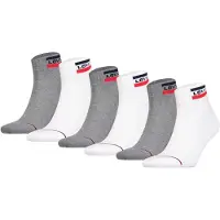 Levi's Chaussettes gris / rouge / noir / blanc