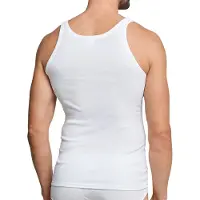 Schiesser Maillot de corps blanc