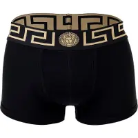 Versace Boxers noisette / noir / blanc cassé