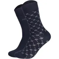 JOOP! Chaussettes bleu marine / gris clair