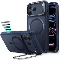 ESR Kickstand Classic Hybrid HaloLock (Apple iPhone 17 Pro), Coque pour téléphone portable, Bleu