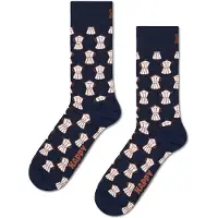Happy socks Chaussettes 'Coffee' bleu marine / bleu pastel / marron / blanc