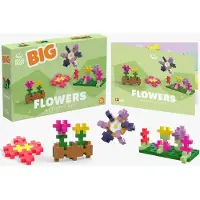 Plus plus Jeu de construction , 40 grandes pièces, fleurs