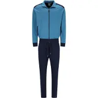Hajo Tenue d'intérieur bleu / noir