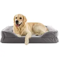 DS Produkte Lit pour chien Lumaland In-& Outdoor L 110x75x9cm gris