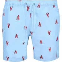 Shiwi Shorts de bain 'Mike' bleu / rouge