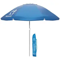 Marbueno Parasol bleu clair 220 cm