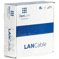 Dsit CAT5e U/UTP 50m câble sur bobine flexible gris CCA (DC-UTP5CCA50-GRY)