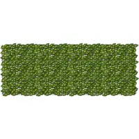 vidaXL Brise-vue pour balcon avec motifs de feuilles vertes et jaunes 200 x 75 cm