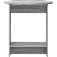 vidaXL Table D'appoint Gris Sonoma 50 X 39,5 X 55 Cm Bois D¿Ingénierie