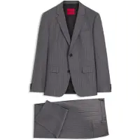 HUGO Costume Slim deux pièces en laine vierge