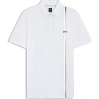 BOSS Toc Game 3 10280486 Green Short Sleeve Polo Blanc L Homme