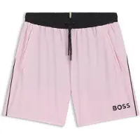 BOSS Short de bain à logo contrastant et liseré