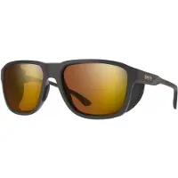 Smith - Lunettes de soleil photochromiques - Embark Matte Gravy ChromaPop Glacier Photochromic Copper Gold Mirror - Noir