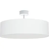 Lyora Plafonnier blanc Violet Ø 50 cm