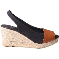 Toni pons Marina Esparto Wedge Sandals Noir EU 37 Femme
